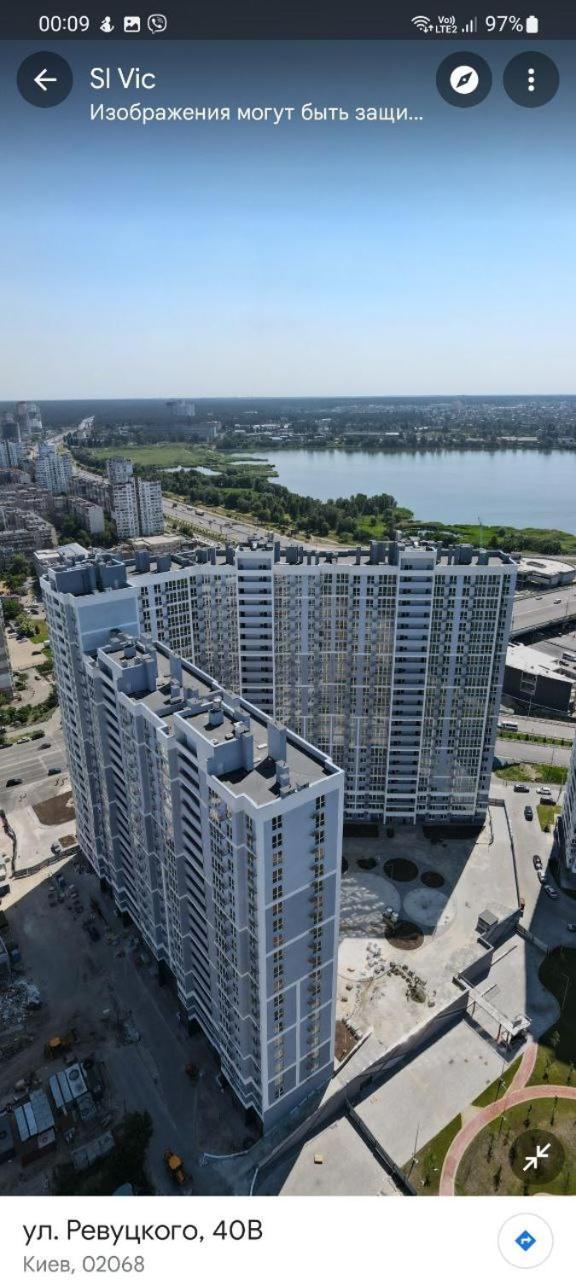 Квартира Метро Харківська, Позняки Жк Лебединий Kiev Buitenkant foto
